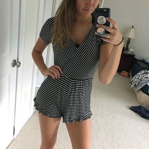 Stripy romper